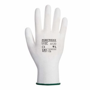 Portwest A120 - PU Palm Glove White