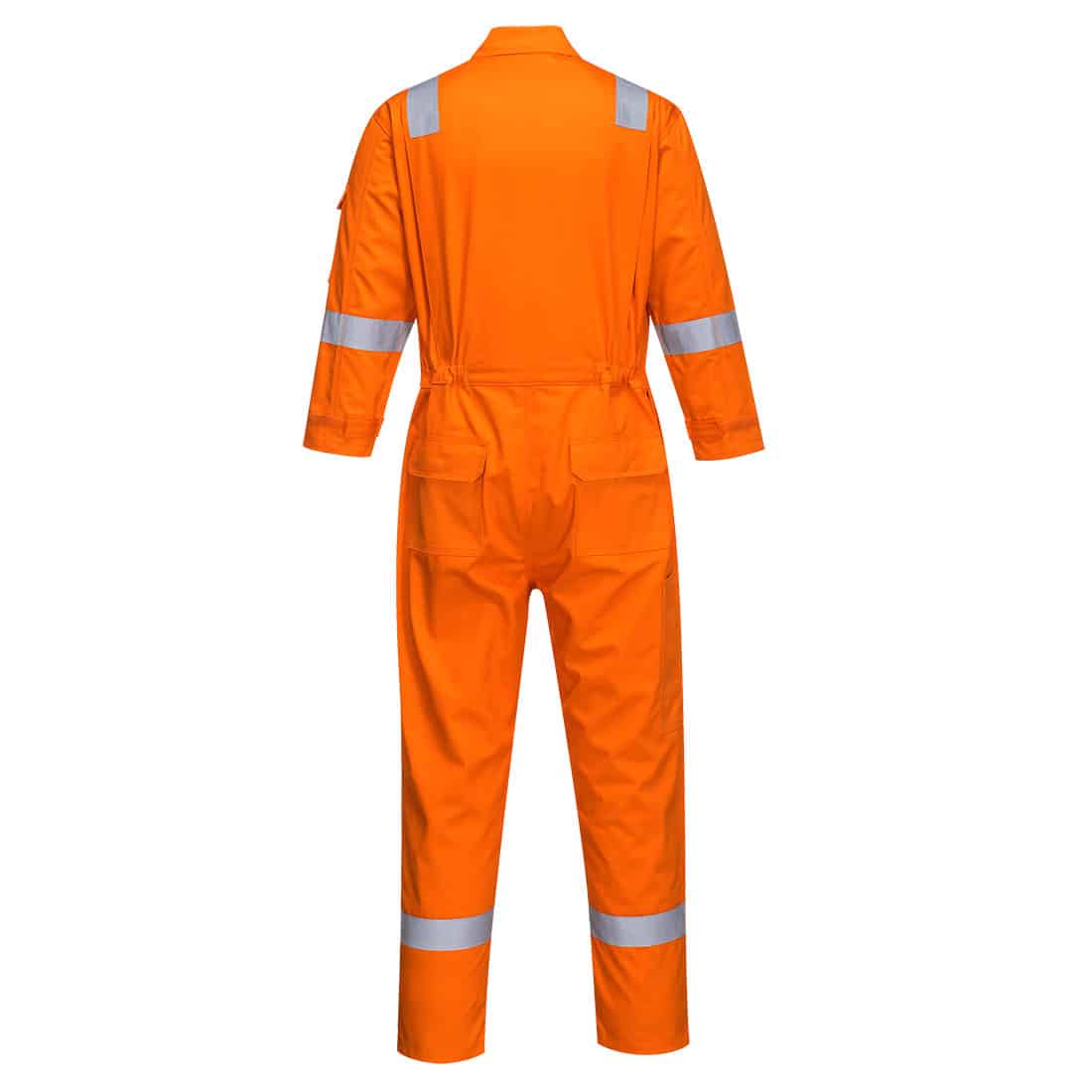 Portwest FR51 Orange Coverall Back