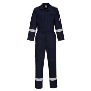 Portwest FR502 Bizflame lightweight coverall Navy