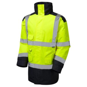 Tawstock Anorak Jacket Yellow Front