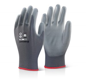 Beeswift PUG Safety Gloves in Grey