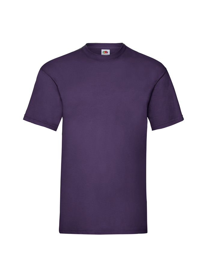 Fruit and loom SUPER PREMIUM T Shirt 0610440 Purple Front