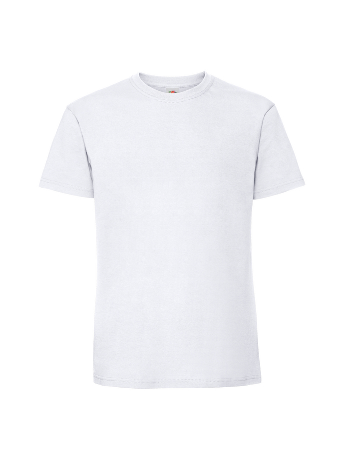 Fruit and Loom ICONIC 195 RINGSPUN PREMIUM T Shirt 0614220 White