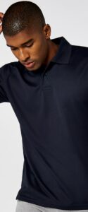 KK444M Kustom Kit Regular Fit Cooltex Plus Pique Polo Navy Model