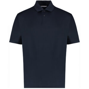 KK444M Kustom Kit Regular Fit Cooltex Plus Pique Polo Navy Front
