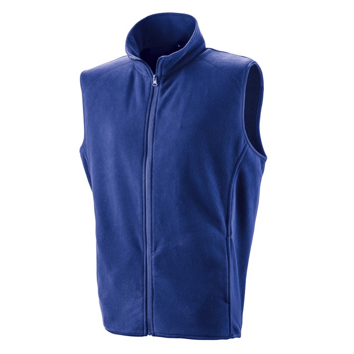 Result R116X Core Microfleece Gilet Navy Front