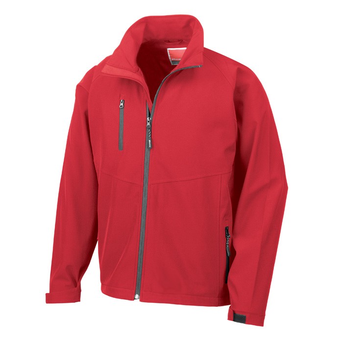 Result R128M Base Layer Softshell Jacket Red