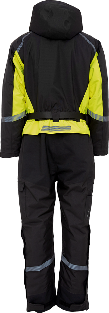 ELKA 088004 Working Xtreme Winter Thermal Coverall - Black - Rear