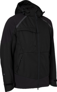 ELKA 117301 Working Xtreme Winter Softshell Jacket - Black - Front