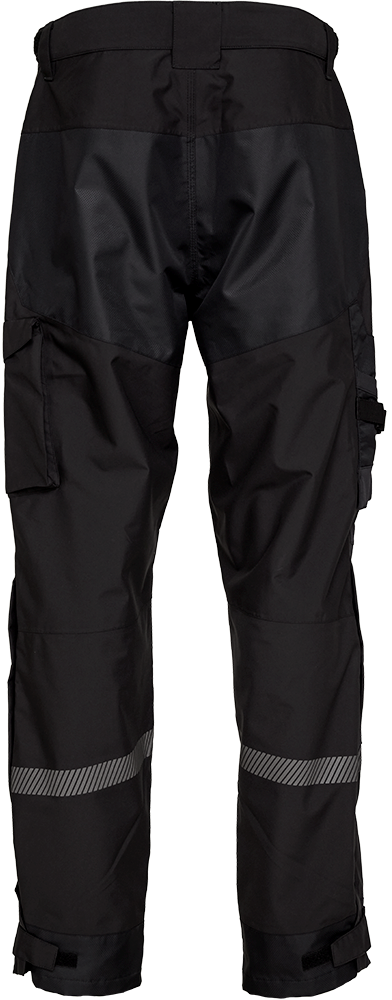 ELKA 182403 Working Xtreme Recycled Waist Trousers - Black - Rear