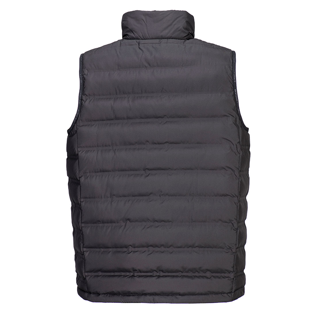 Portwest KX374 KX3 Ultrasonic Bodywarmer - Black - Black Padded Workwear Bodywarmer - Rear