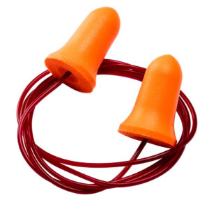 Portwest EP09 Bell Comfort PU Foam Ear Plugs Corded (200 Pairs)