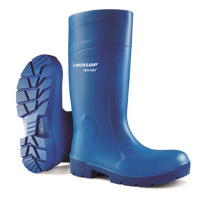 Dunlop PUROFORT MULTIGRIP Full Safety Wellingtons - Blue