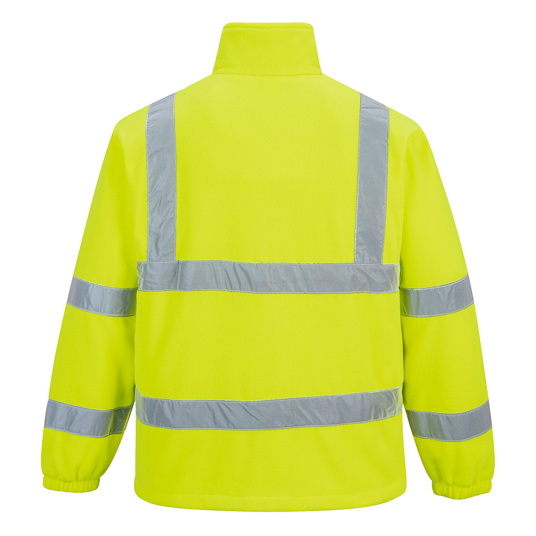 Portwest F300 Hi Vis Fleece - Yellow - Rear