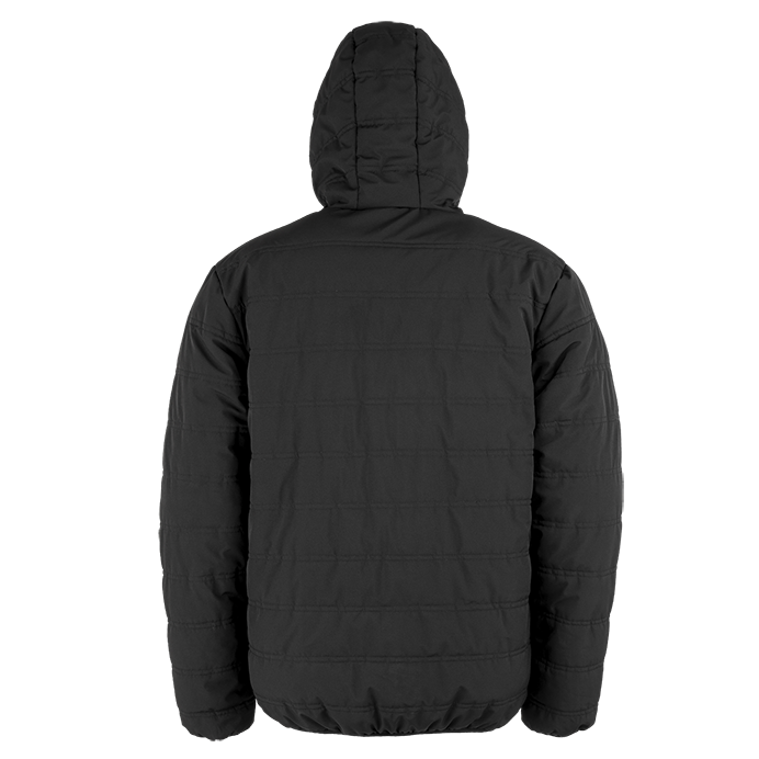R240X Result Genuine Recycled Black Compass Padded Winter Jacket - Rear