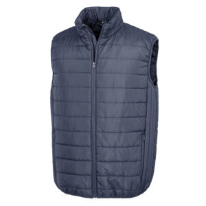 R244X Result Core Promo Padded Bodywarmer - Navy - Front