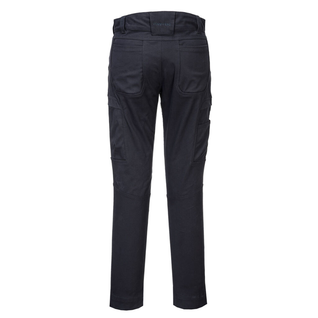 Portwest T801 KX3 Cargo Trousers - Grey - Rear