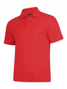 Uneek UC108 Deluxe Polo shirt - Red