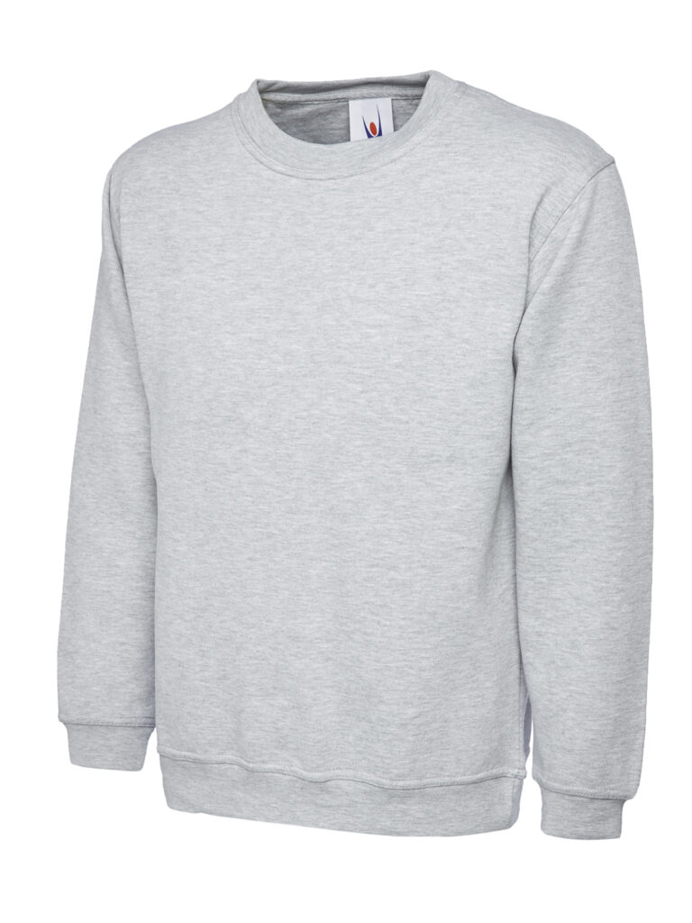 Uneek UC201 Heavyweight Sweatshirt - Grey