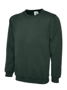 Uneek UC203 Classic Sweatshirt - Bottle Green