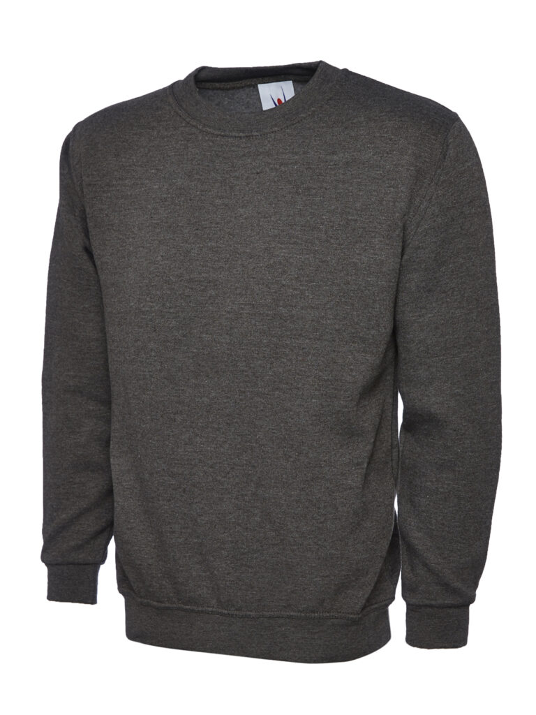 Uneek UC203 Classic Sweatshirt - Charcoal